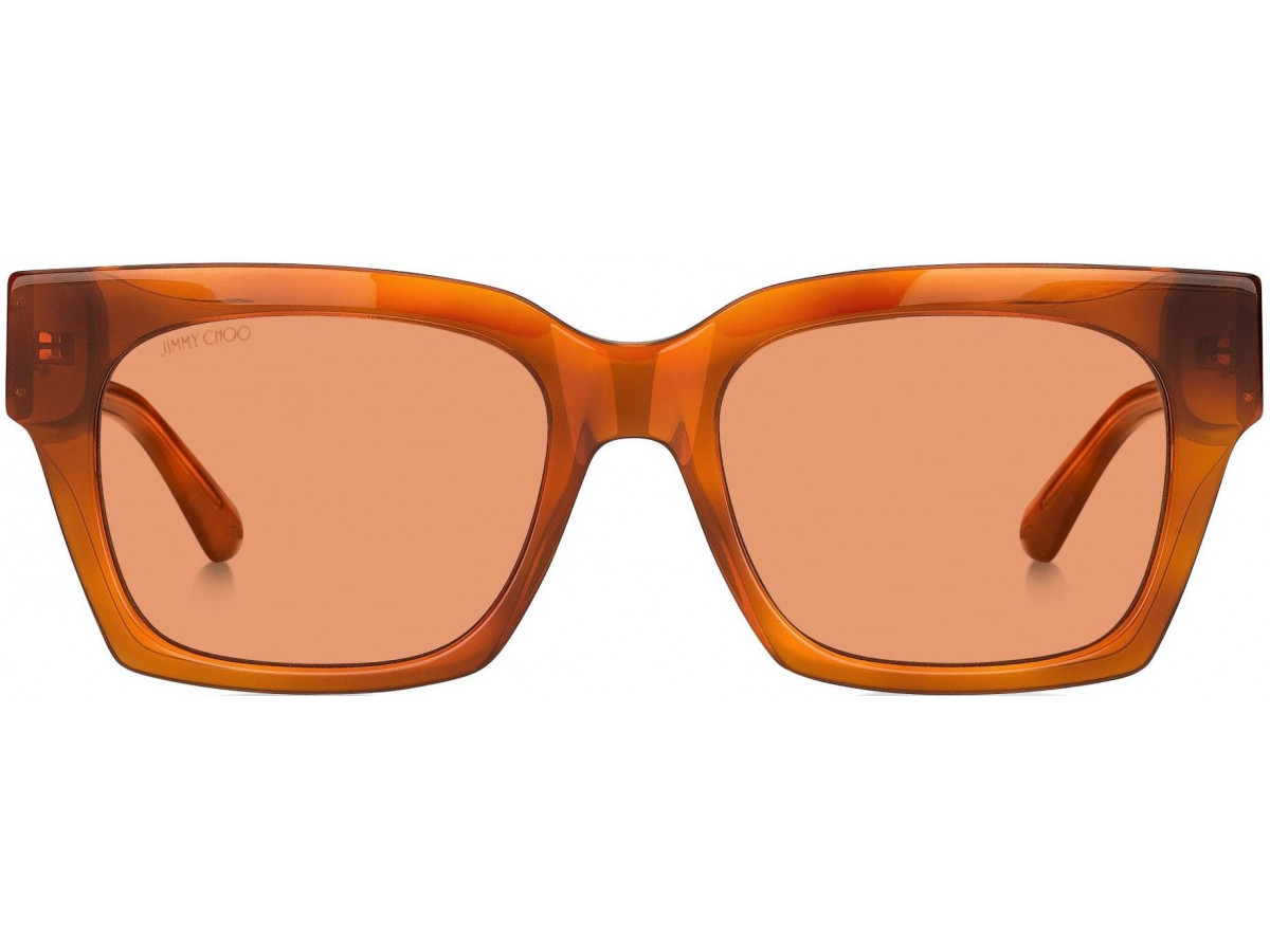 Sunčane naočale Jimmy Choo JIMMY CHOO JO: Boja: Deep Orange, Veličina: 52-18-145, Spol: ženske, Materijal: acetat