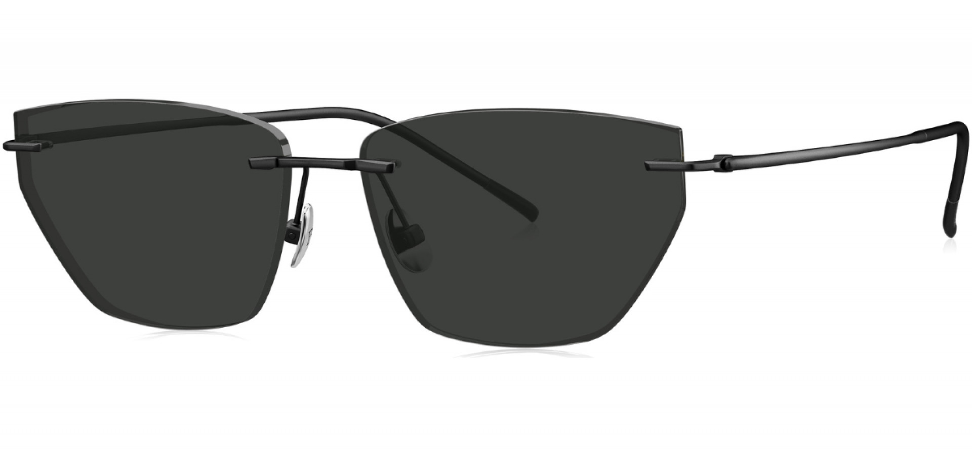 Sunčane naočale Bolon BV1029 59 C10: Boja: Black, Veličina: 59-15-148, Spol: ženske, Materijal: titanij