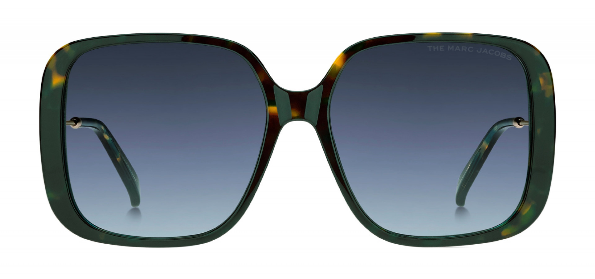 Sunčane naočale Marc Jacobs MARC 577/S YAP 57GB: Boja: Havana Green, Veličina: 57-16-140, Spol: ženske, Materijal: acetat