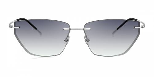 Sunčane naočale Bolon BV1029 59 B97: Boja: Silver, Veličina: 59-15-148, Spol: ženske, Materijal: titanij