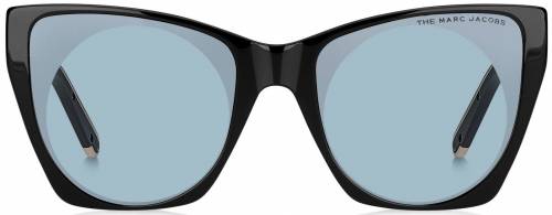 Sunčane naočale Marc Jacobs MARC 450/G/S 807 5561: Boja: Black w/ Blue, Veličina: 55-20-140, Spol: ženske, Materijal: acetat