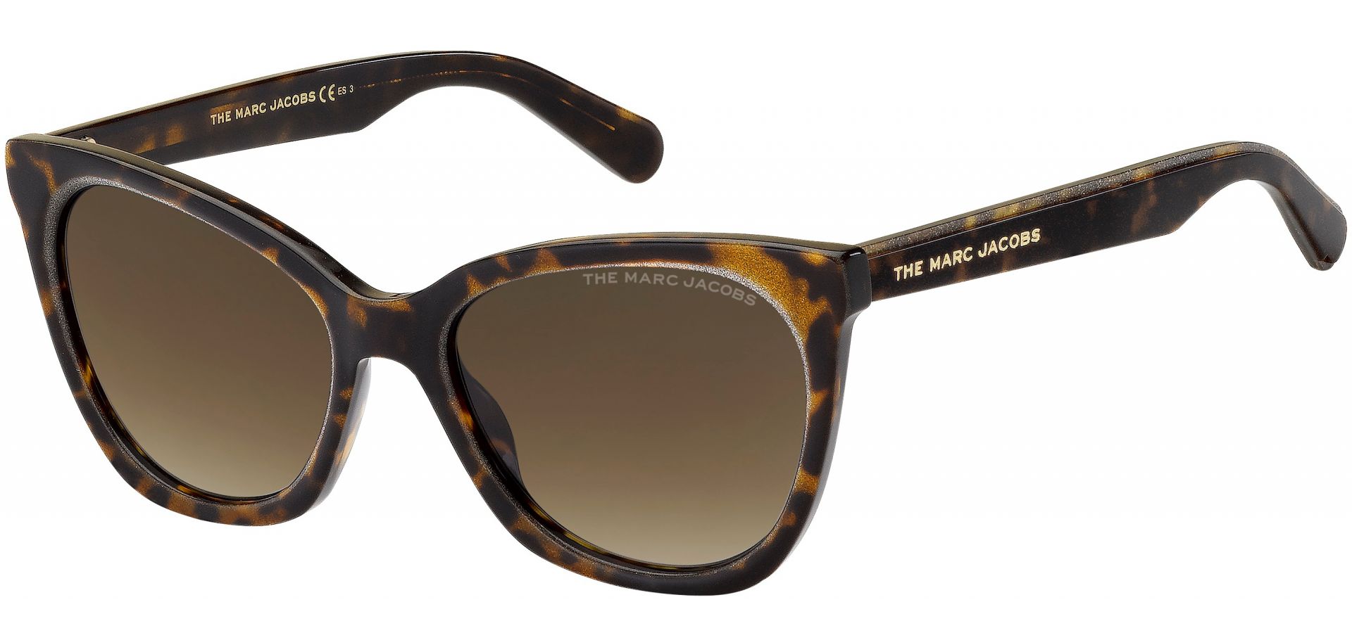 Sunčane naočale Marc Jacobs MARC 500/S DXH 54HA: Boja: Dark Tortoise, Veličina: 54-19-145, Spol: ženske, Materijal: acetat