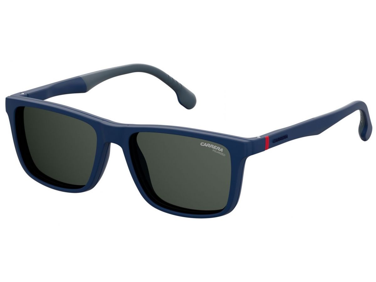 Sunčane naočale Carrera CARRERA 4009/CS RCT 54M9  Clip-on: Boja: Deep Blue, Veličina: 54-17-145, Spol: muške, Materijal: acetat