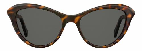 Sunčane naočale Moschino LOVE MOSCHINO 015: Boja: Dark Havana, Veličina: 52-17-145, Spol: ženske, Materijal: acetat