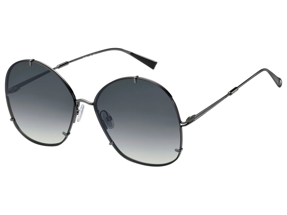 Sunčane naočale Max Mara MM HOOKS V81 619O: Boja: Black/ Grey, Veličina: 61/16/140, Spol: ženske, Materijal: metal