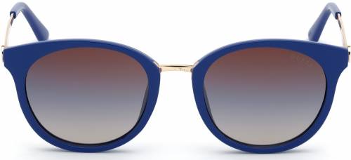 Sunčane naočale Guess GU7688 52 90W: Boja: Shiny Blue, Veličina: 52-20-145, Spol: ženske, Materijal: acetat