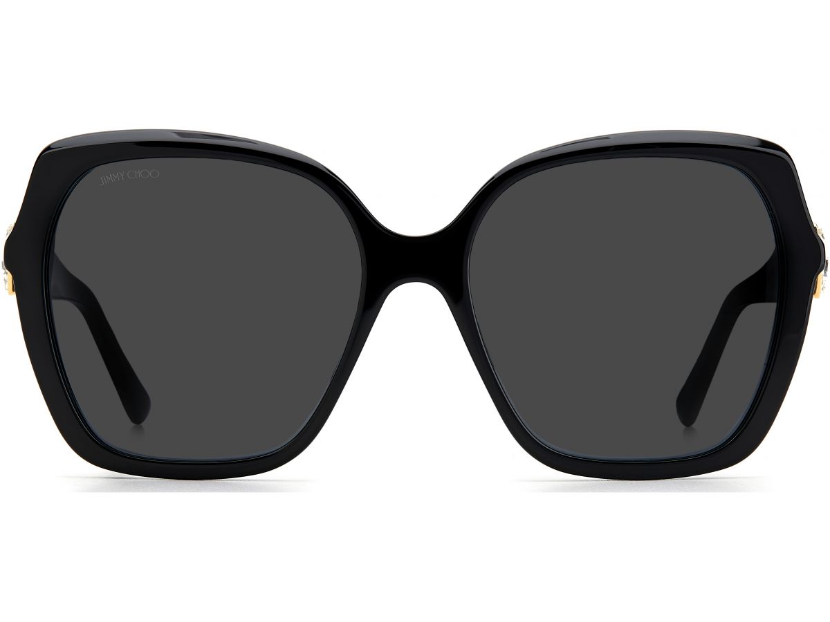 Sunčane naočale Jimmy Choo JIMMY CHOO MANON: Boja: Black, Veličina: 56, Spol: ženske, Materijal: acetat