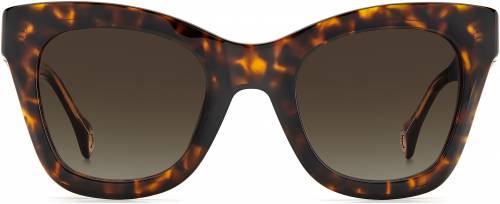 Sunčane naočale Carolina Herrera CAROLINA HERRERA 0015: Boja: Havana Brown, Veličina: 50-20-124, Spol: ženske, Materijal: acetat
