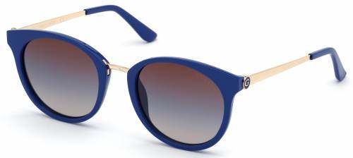 Sunčane naočale Guess GU7688 52 90W: Boja: Shiny Blue, Veličina: 52-20-145, Spol: ženske, Materijal: acetat