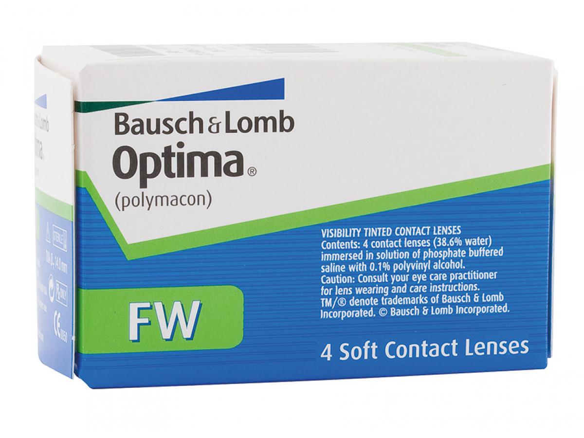 Kontaktne leće Bausch + Lomb Optima FW: Vrsta: tromjesečne