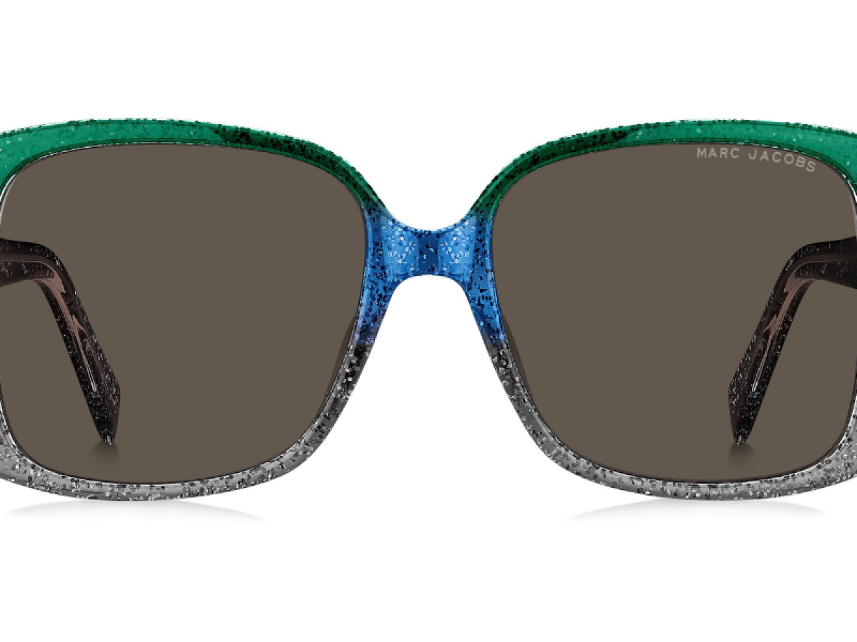 Sunčane naočale Marc Jacobs MARC 423/S STX 55IR: Boja: Glitter Blue Green, Veličina: 55-17-140, Spol: ženske, Materijal: acetat