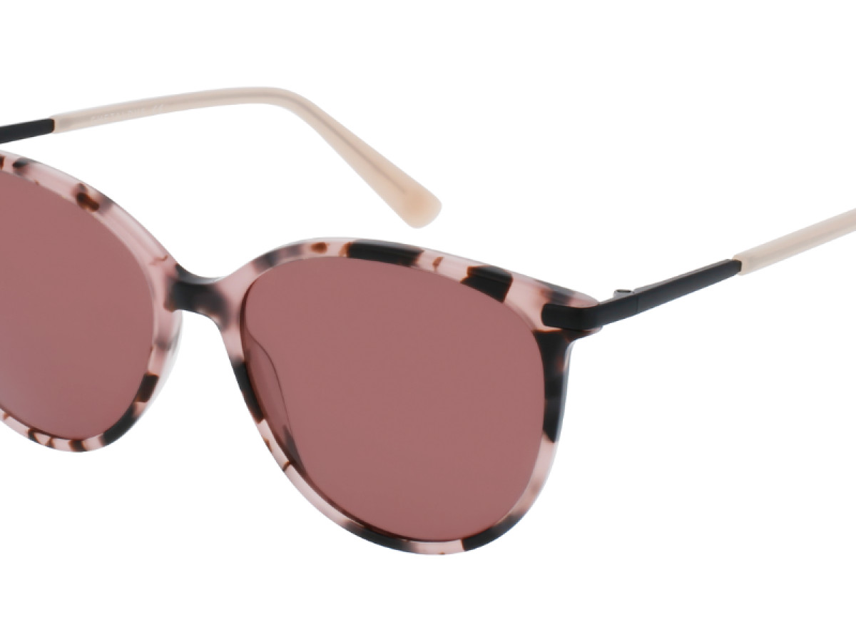 Sunčane naočale Ghetaldus GHS-W116-2: Boja: Pink Havana, Veličina: 56-16-145, Spol: ženske, Materijal: acetat, Vrsta leće: nepolarizirane