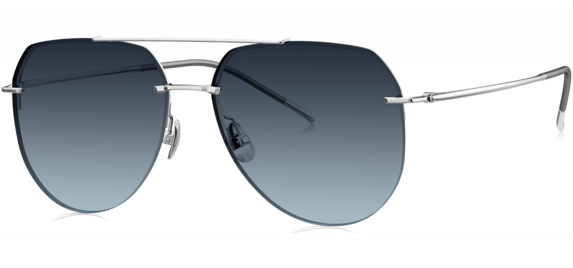 Sunčane naočale Bolon BV1022 59 A97: Boja: Silver, Veličina: 59-15-148, Spol: muške, Materijal: titanij