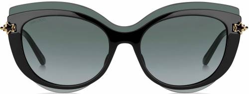 Sunčane naočale Jimmy Choo JIMMY CHOO CLEA: Boja: Black, Veličina: 99-15-150, Spol: ženske, Materijal: acetat