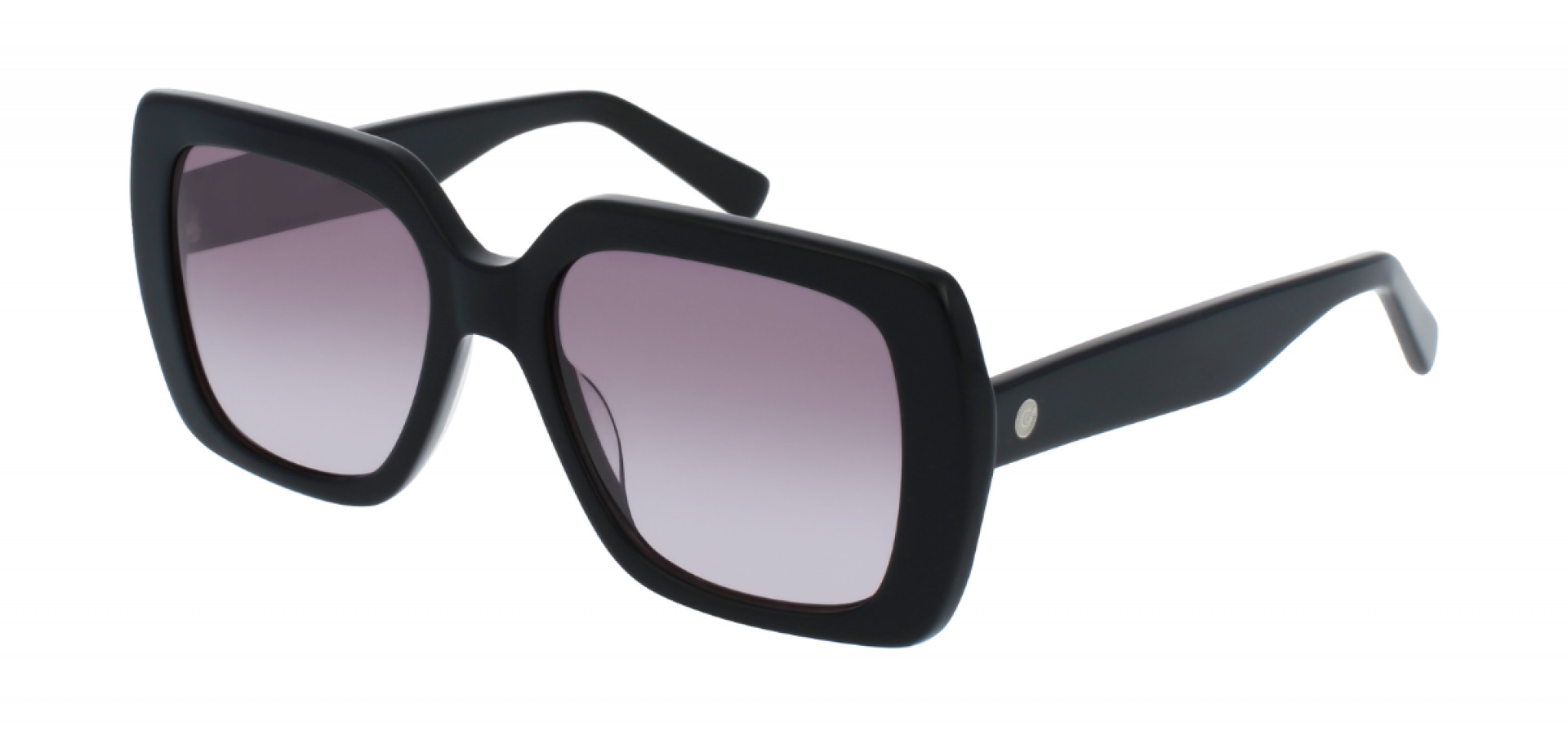 Sunčane naočale Ghetaldus GHS-W113-1: Boja: Shiny Black, Veličina: 53-18-145, Spol: ženske, Materijal: acetat