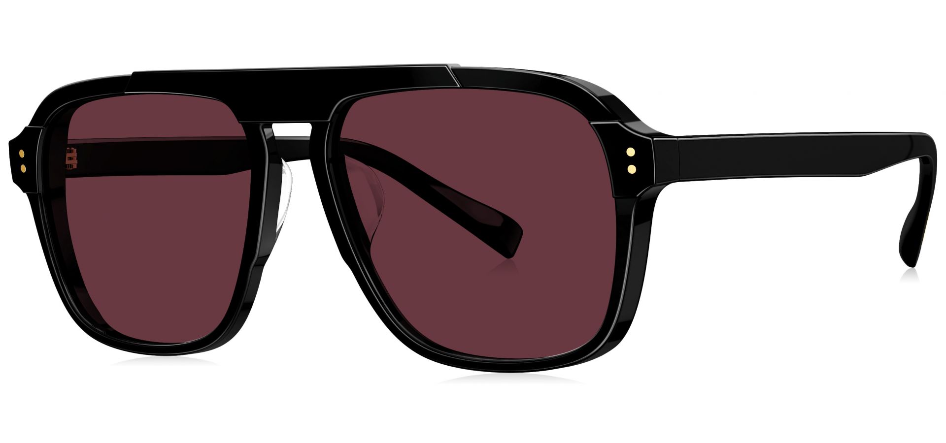 Sunčane naočale Bolon BL3031 ACID: Boja: Black Purple Red, Veličina: 55-16-148, Spol: unisex, Materijal: titanij