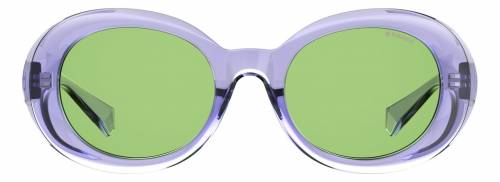Sunčane naočale Polaroid PLD 6052/S: Boja: Lilac, Veličina: 52/22/145, Spol: ženske, Materijal: acetat, Vrsta leće: polarizirane