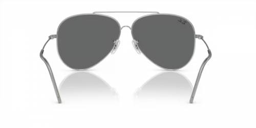 Sunčane naočale Ray-Ban 0RBR0101S 003/GR Aviator reverse: Boja: Silver, Veličina: 62-11-145, Spol: unisex, Materijal: metal