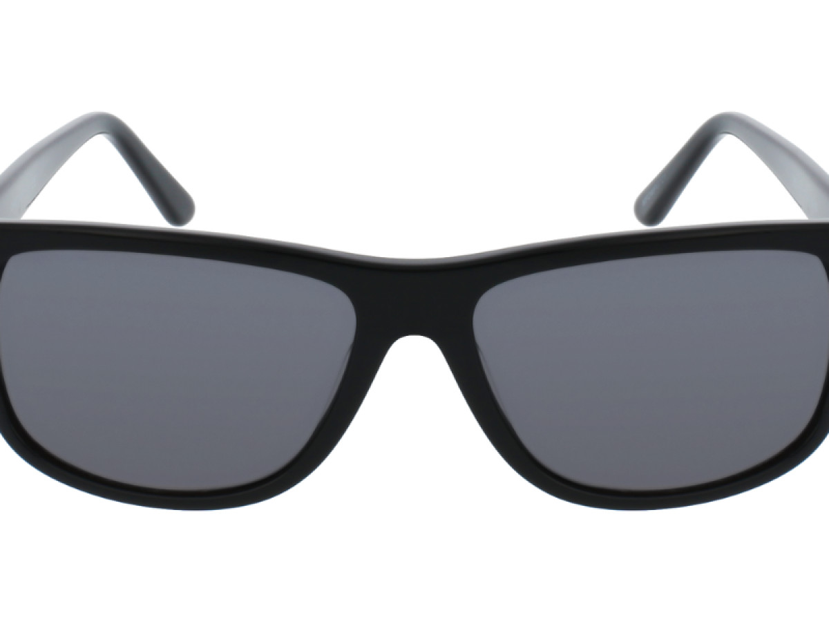 Sunčane naočale Ghetaldus GHS-M118-2: Boja: Black, Veličina: 58-16-145, Spol: muške, Materijal: acetat