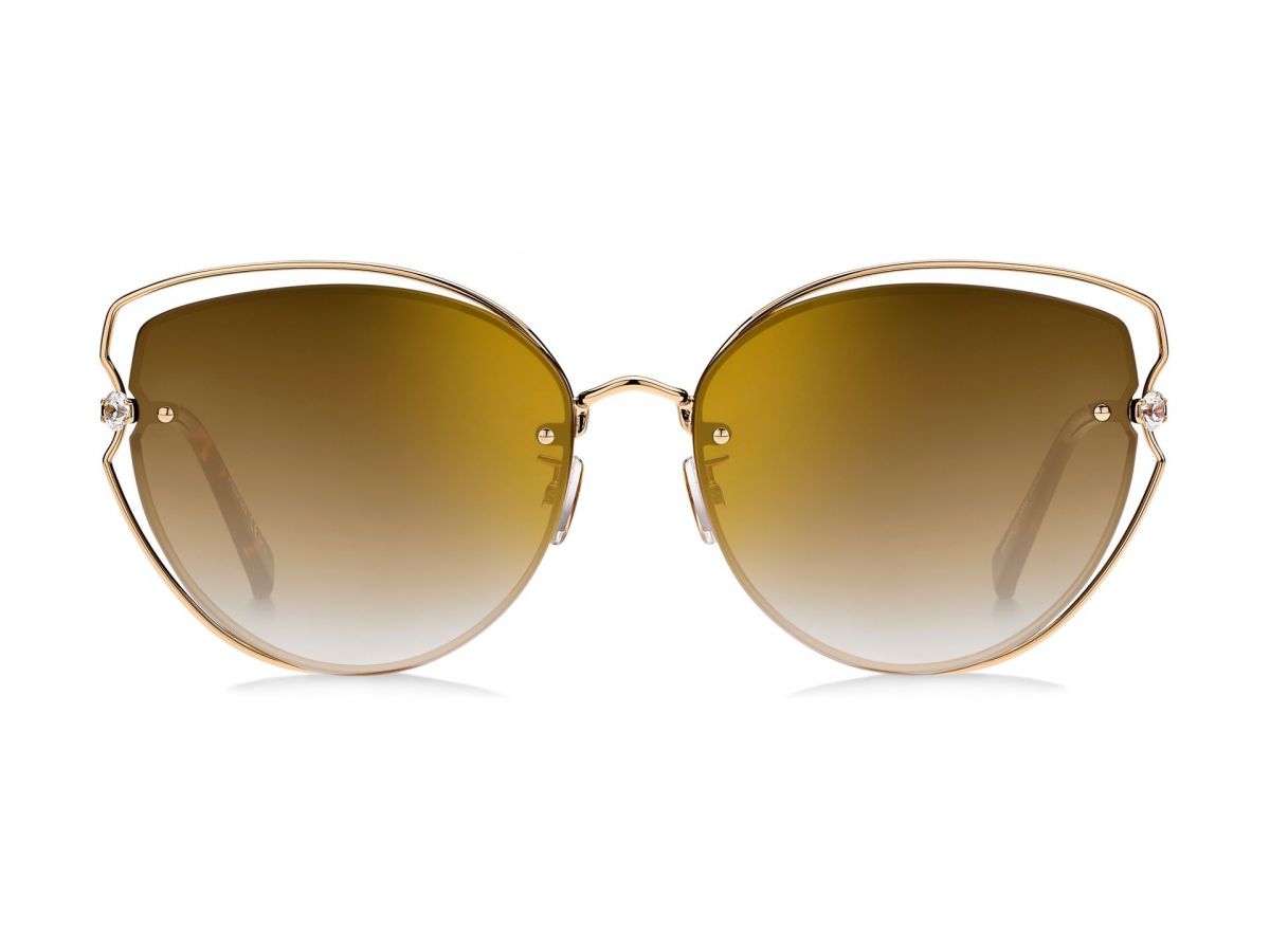 Sunčane naočale Max Mara MMSHINEIFS: Boja: Gold, Veličina: 55-17-145, Spol: ženske, Materijal: metal