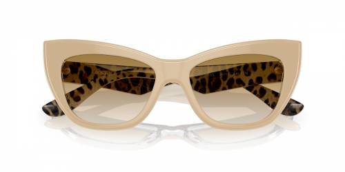 Sunčane naočale Dolce&Gabbana 0DG4417 54 338113: Boja: White leo, Veličina: 54-17-145, Spol: ženske, Materijal: acetat