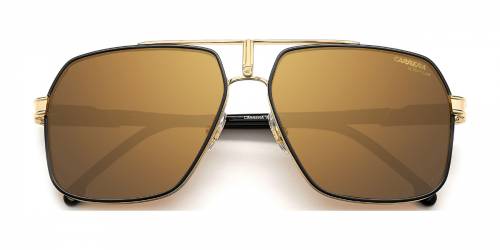 Sunčane naočale Carrera CARRERA 1055/S 0NZ 62YL: Boja: Matte Gold Black, Veličina: 62-15-145, Spol: muške, Materijal: metal