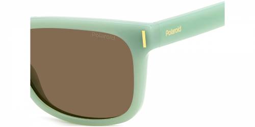 Sunčane naočale Polaroid PLD 6191/S 1ED 54SP: Boja: Green, Veličina: 54-18-145, Spol: unisex, Materijal: polikarbonat, Vrsta leće: polarizirane