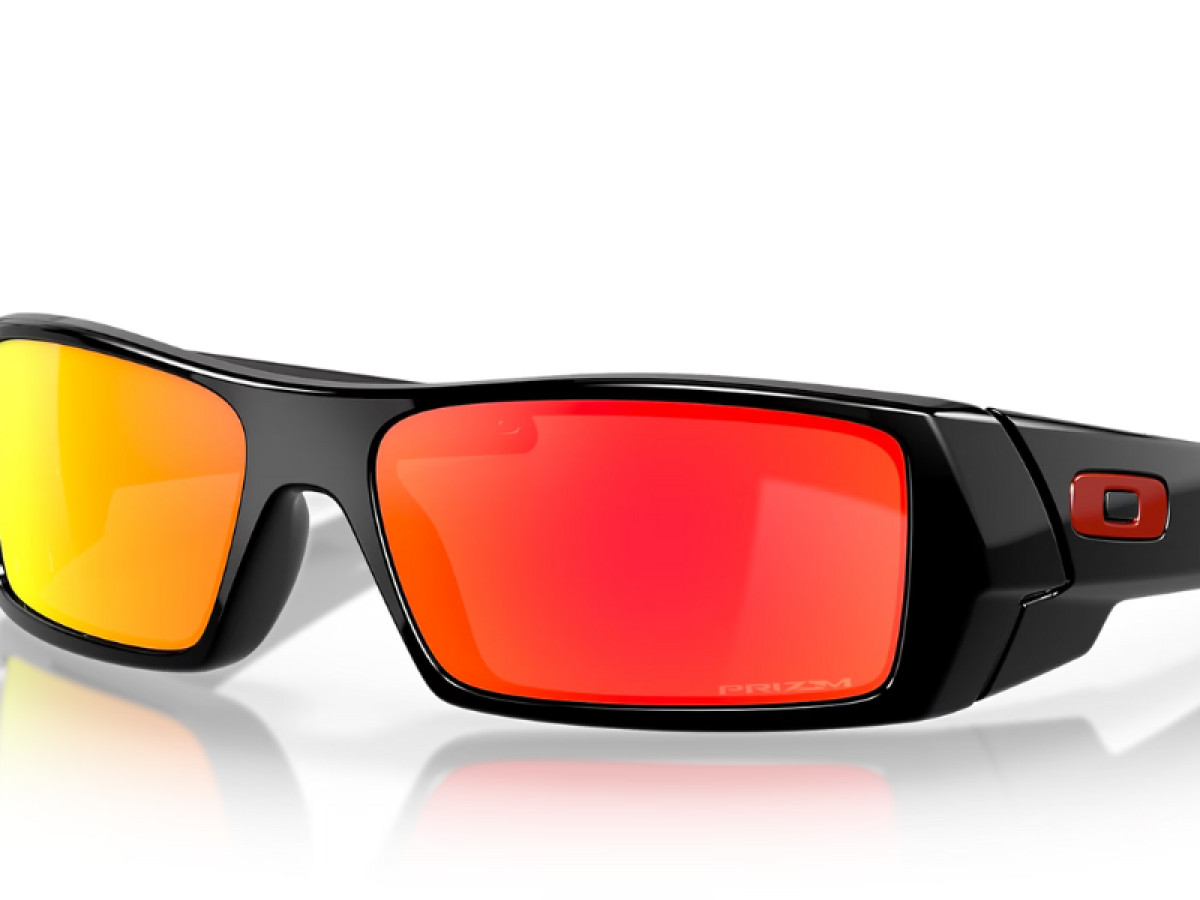 Sunčane naočale Oakley 0OO9014 60 901444: Boja: Polished Black, Veličina: 60-15-128, Spol: muške, Materijal: najlon, Vrsta leće: zrcalne