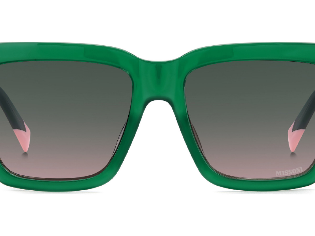 Sunčane naočale Missoni MIS 0132/S IWB 55 JP: Boja: Green, Veličina: 55-17-145, Spol: ženske, Materijal: acetat