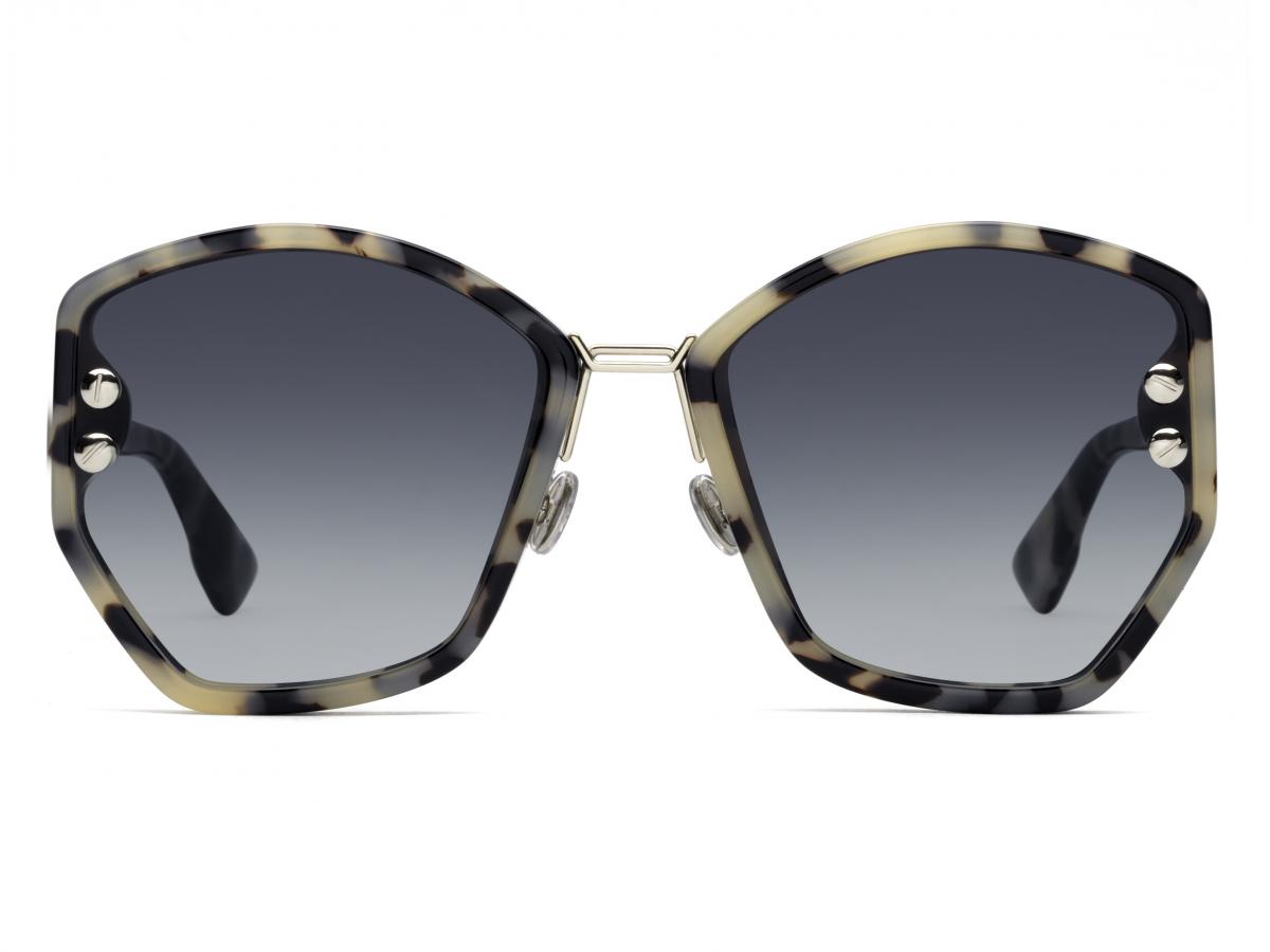 Sunčane naočale Christian Dior DIORADDICT2: Boja: Beige Havana, Veličina: 59/19/145, Spol: ženske, Materijal: acetat