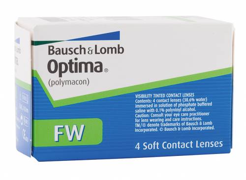 Kontaktne leće Bausch + Lomb Optima FW: Vrsta: tromjesečne