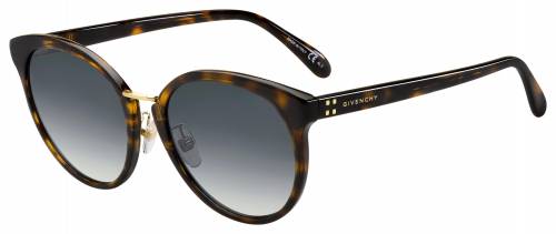Sunčane naočale Givenchy GV 7115/F/S: Boja: Dark Havana, Veličina: 55-19-145, Spol: ženske, Materijal: acetat