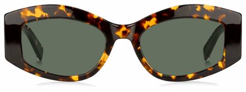 Sunčane naočale Max Mara MM IRIS: Boja: Dark Havana Green, Veličina: 52/20/140, Spol: ženske, Materijal: acetat