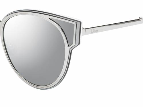 Sunčane naočale Christian Dior DIORSCULPT: Boja: Palladium, Veličina: 63/15/145, Spol: ženske, Materijal: metal, Vrsta leće: zrcalne