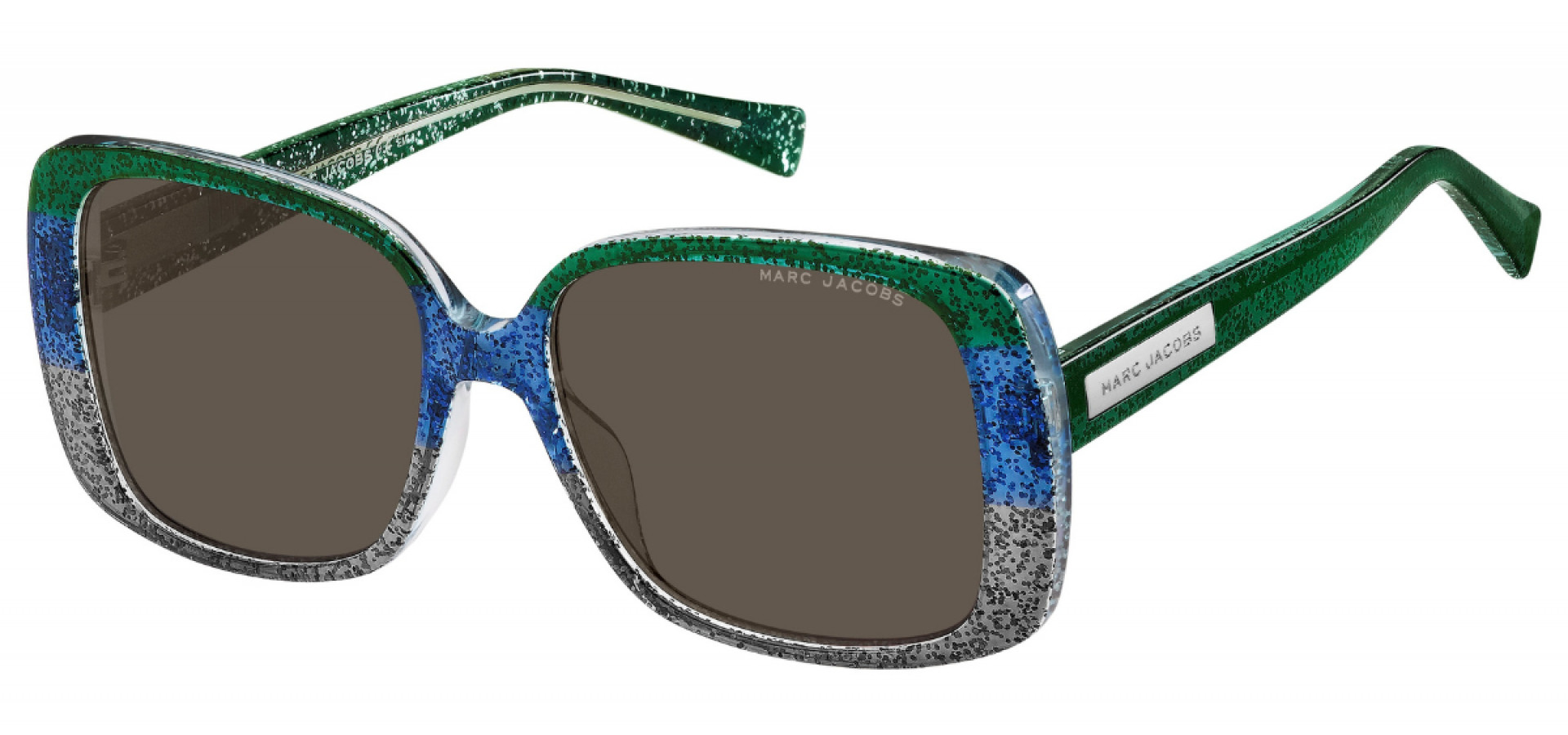 Sunčane naočale Marc Jacobs MARC 423/S STX 55IR: Boja: Glitter Blue Green, Veličina: 55-17-140, Spol: ženske, Materijal: acetat