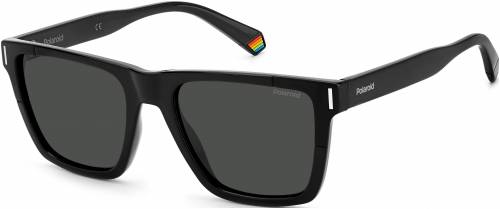 Sunčane naočale Polaroid POLAROID 6176/S: Boja: Black, Veličina: 54, Spol: muške, Materijal: acetat