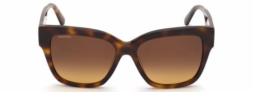 Sunčane naočale Swarovski SWAROVSKI 0305: Boja: Havana, Veličina: 57-16-140, Spol: ženske, Materijal: acetat