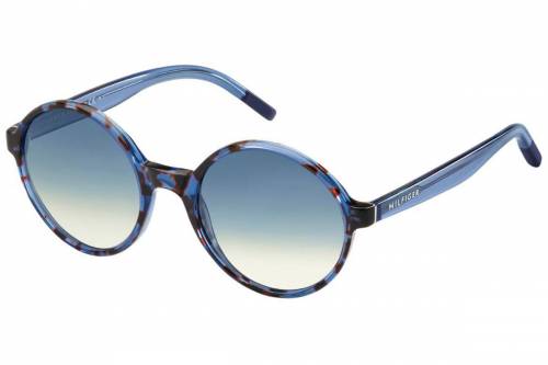 Sunčane naočale Tommy Hilfiger TH 1187/S: Boja: Blue Havana Grey Spotted, Veličina: 54/21/135, Spol: ženske, Materijal: acetat
