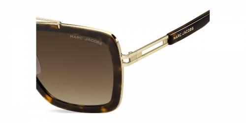 Sunčane naočale Marc Jacobs MARC 674/S 86 55HA: Boja: Havana/Gold, Veličina: 55-20-145, Spol: muške, Materijal: metal/acetat