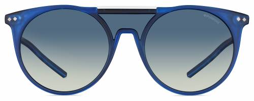 Sunčane naočale Polaroid POLAROID 6022/S: Boja: Blue, Veličina: 99/15/145, Spol: unisex, Materijal: acetat, Vrsta leće: polarizirane