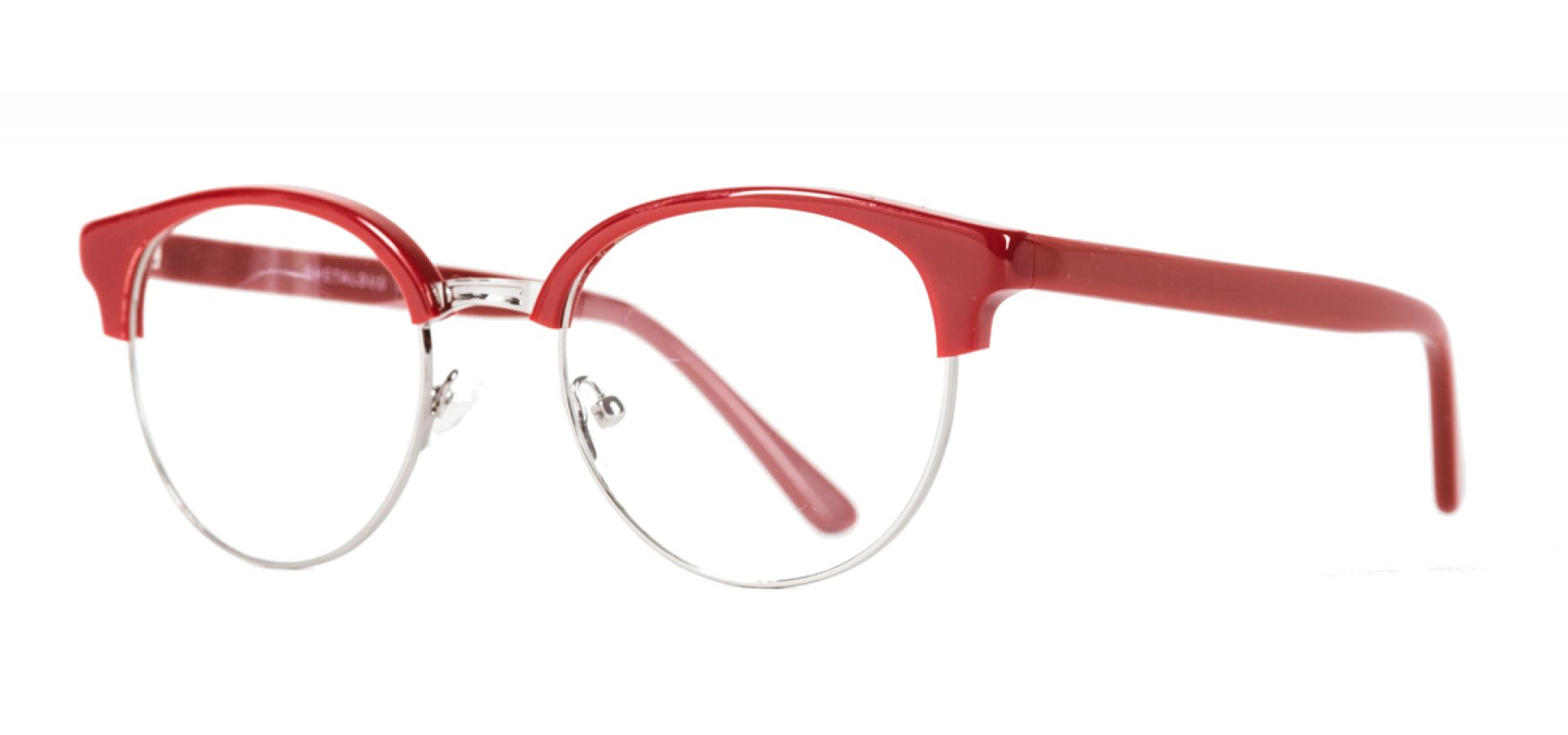 Dioptrijske naočale Ghetaldus NAOČALE ZA RAČUNALO GHC122: Boja: Dark Red, Veličina: 50/20/140, Spol: ženske, Materijal: acetat