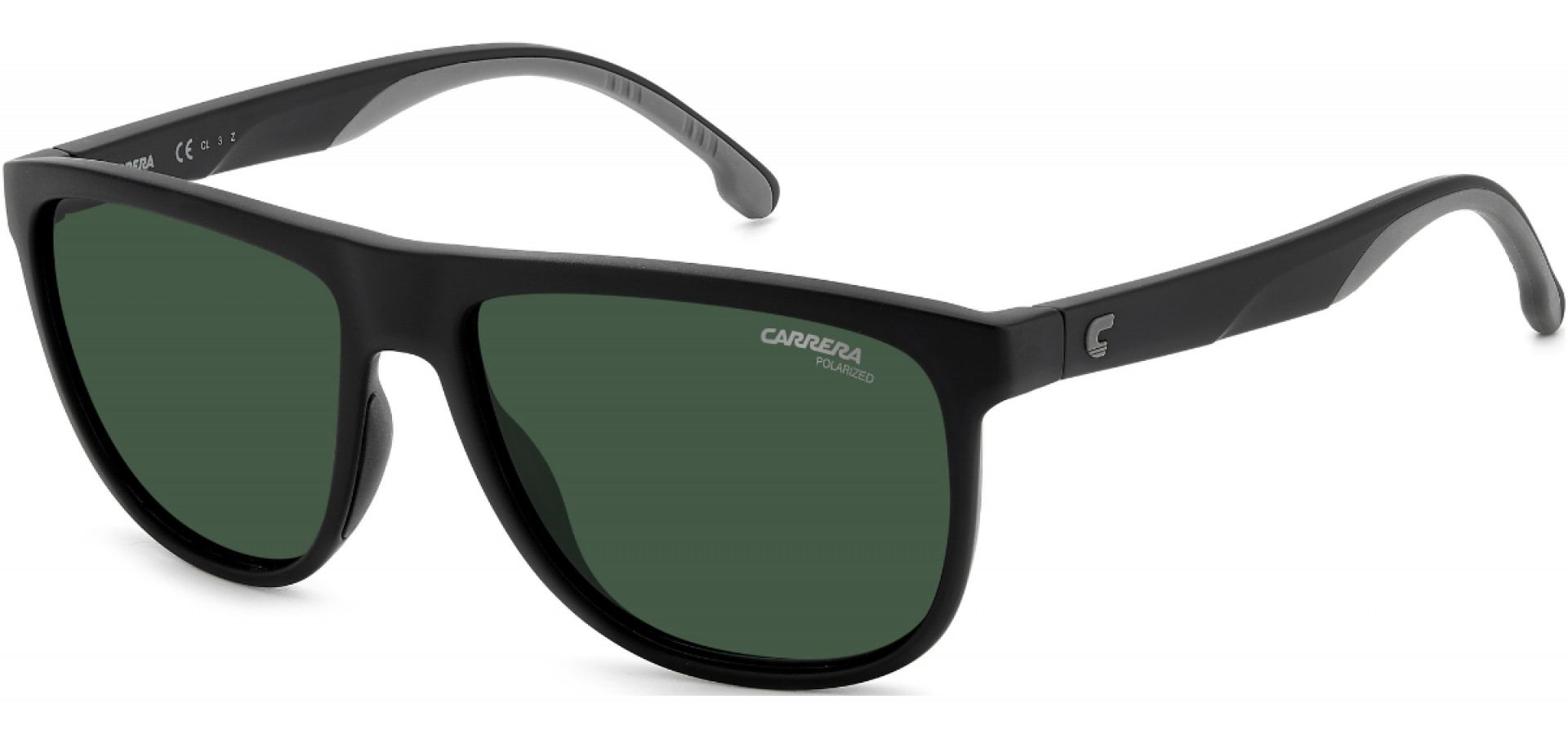 Sunčane naočale Carrera CARRERA 8059/S 3 58UC: Boja: Matte Black, Veličina: 58-16-145, Spol: muške, Materijal: poliamid, Vrsta leće: polarizirane
