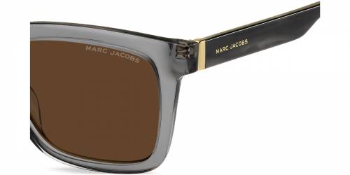 Sunčane naočale Marc Jacobs MARC 683/S KB7 5370: Boja: Transparent Grey, Veličina: 54-18-145, Spol: unisex, Materijal: acetat
