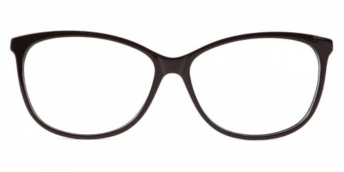 Dioptrijske naočale Ghetaldus NAOČALE ZA RAČUNALO GHB119: Boja: Black White, Veličina: 54/16/140, Spol: ženske, Materijal: acetat