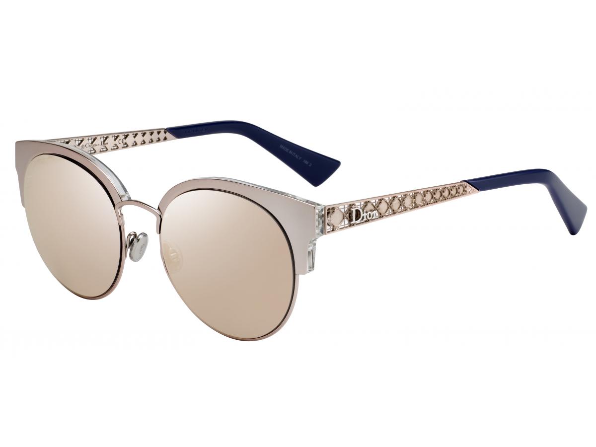 Sunčane naočale Christian Dior DIORAMAMINI: Boja: Silver, Veličina: 50/19/145, Spol: ženske, Materijal: metal