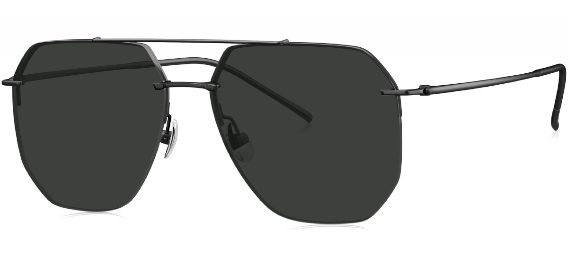 Sunčane naočale Bolon BV1025 59 C10: Boja: Black, Veličina: 59-15-148, Spol: muške, Materijal: titanij