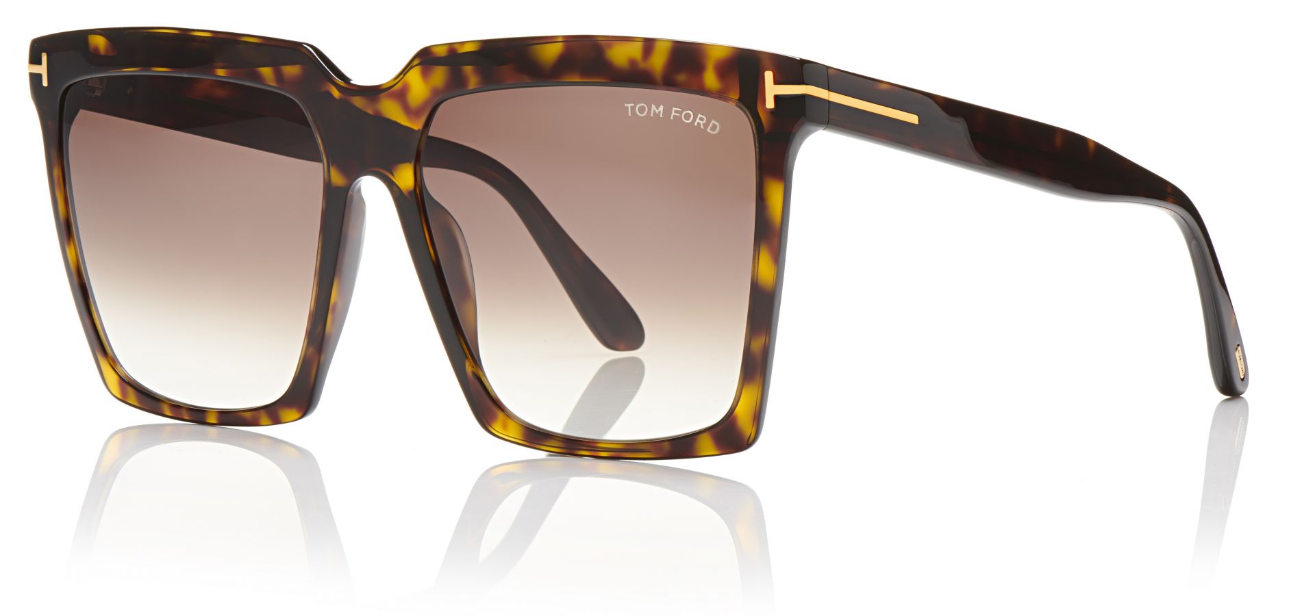 Sunčane naočale Tom Ford FT0764: Boja: Dark Havana, Veličina: 58-16-140, Spol: ženske, Materijal: acetat