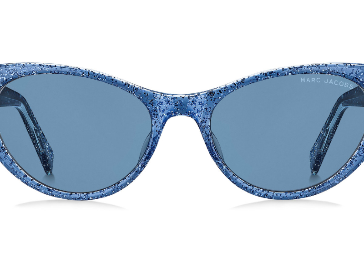 Sunčane naočale Marc Jacobs MARC 425/S DXK 53KU: Boja: Blue, Veličina: 53-18-140, Spol: ženske, Materijal: acetat