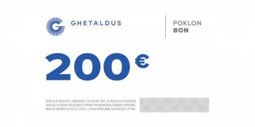 Poklon bon Ghetaldus POKLON BON 200 EURA