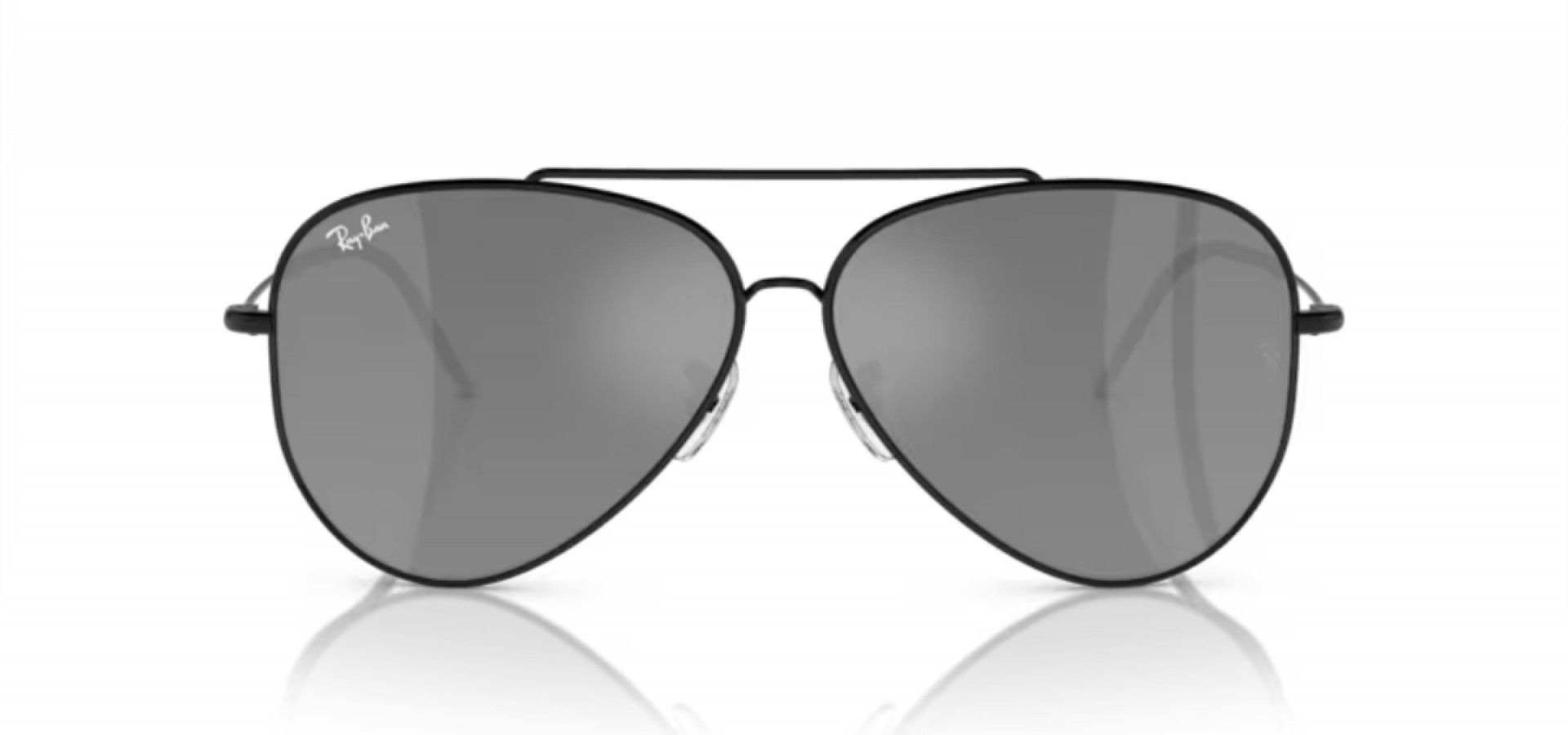 Sunčane naočale Ray-Ban 0RBR0101S 59 002/GS Aviator reverse: Boja: Black, Veličina: 59-11-140, Spol: unisex, Materijal: metal